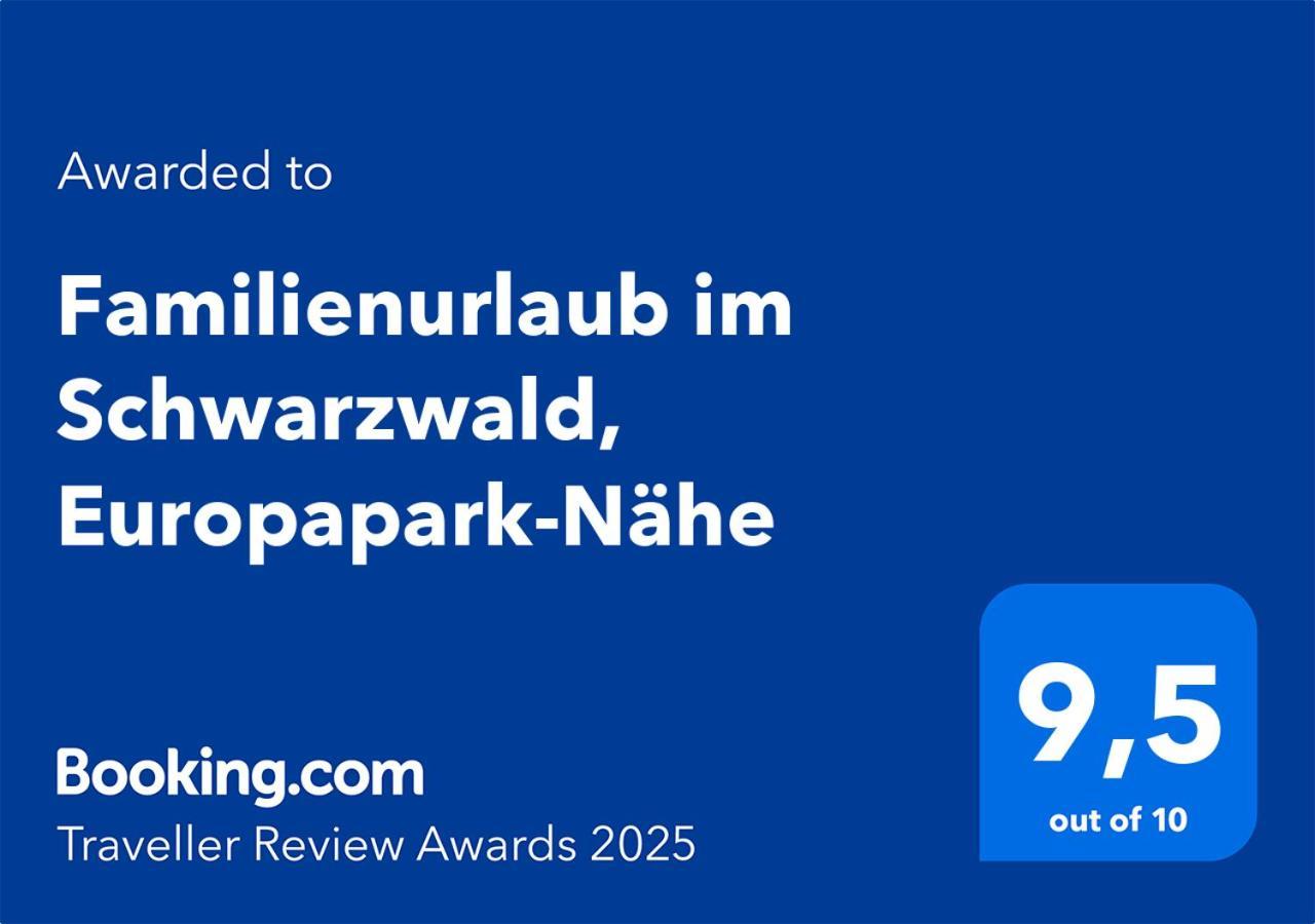 Appartement Familienurlaub Im Schwarzwald, Europapark-Naehe à Ettenheim Extérieur photo